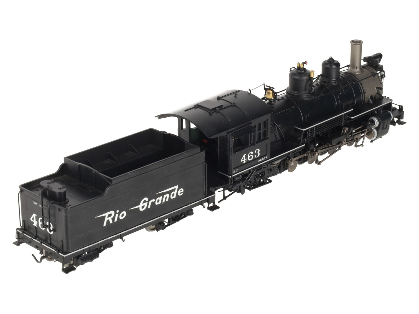 Mountain Model Imports DC1001-5 On30 D&RGW Die-Cast K-27 2-8-2 Steam Loco/Tender EX/Box