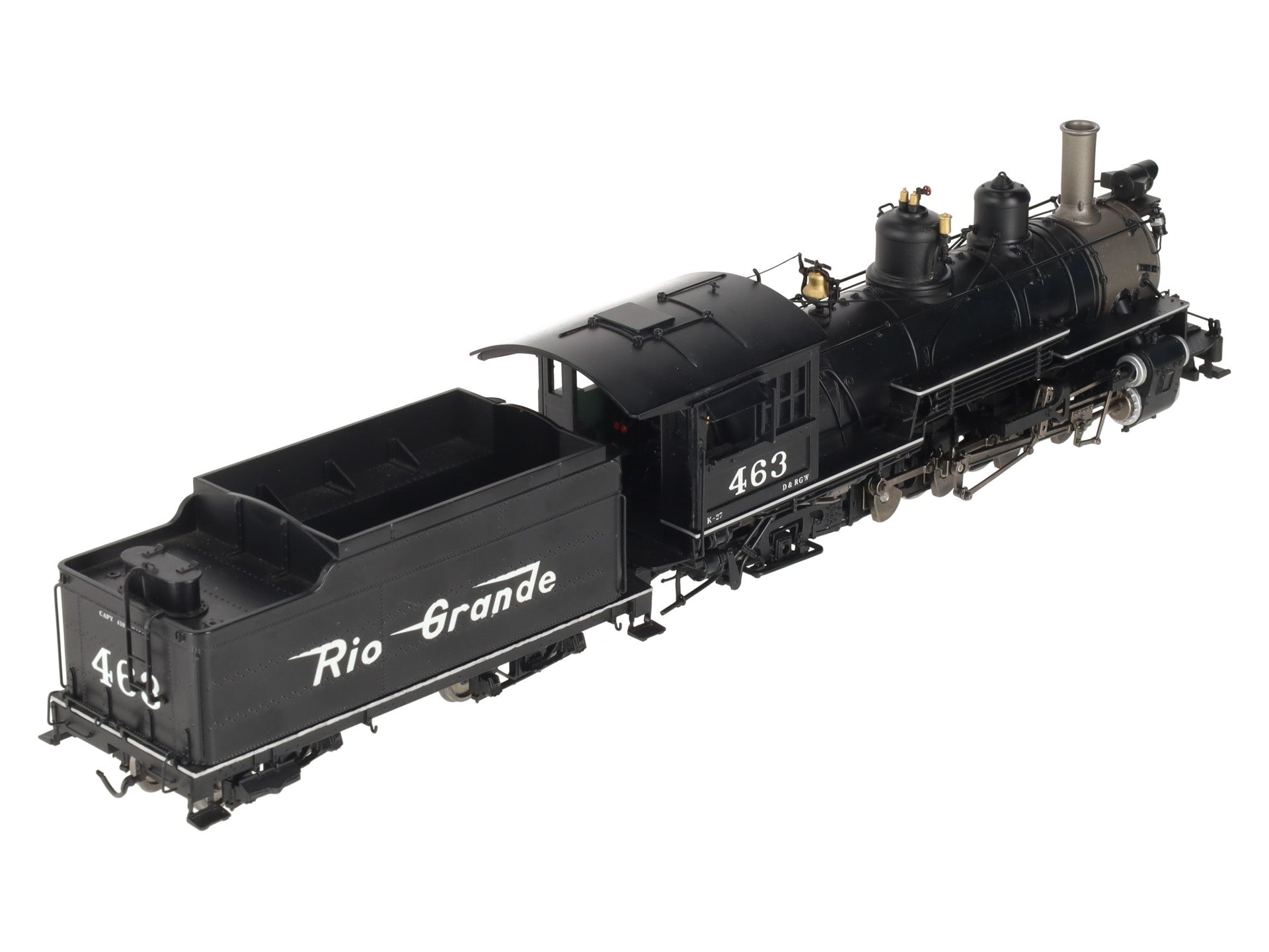 Mountain Model Imports DC1001-5 On30 D&RGW Die-Cast K-27 2-8-2 Steam Loco/Tender EX/Box