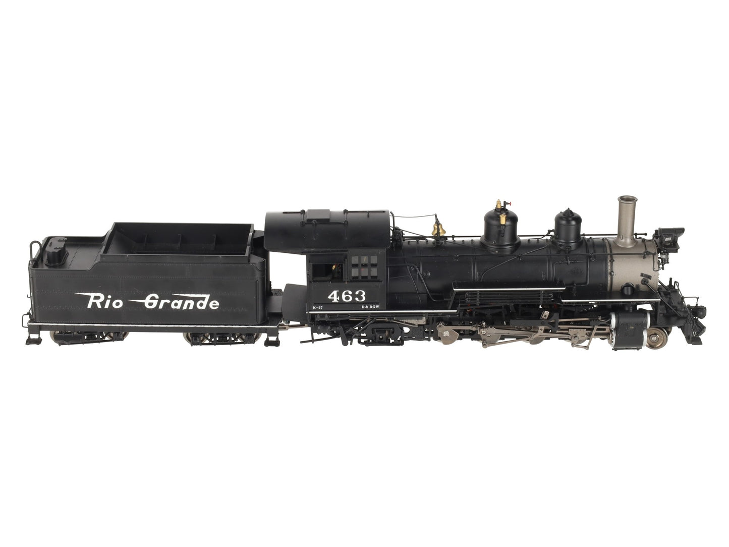 Mountain Model Imports DC1001-5 On30 D&RGW Die-Cast K-27 2-8-2 Steam Loco/Tender EX/Box