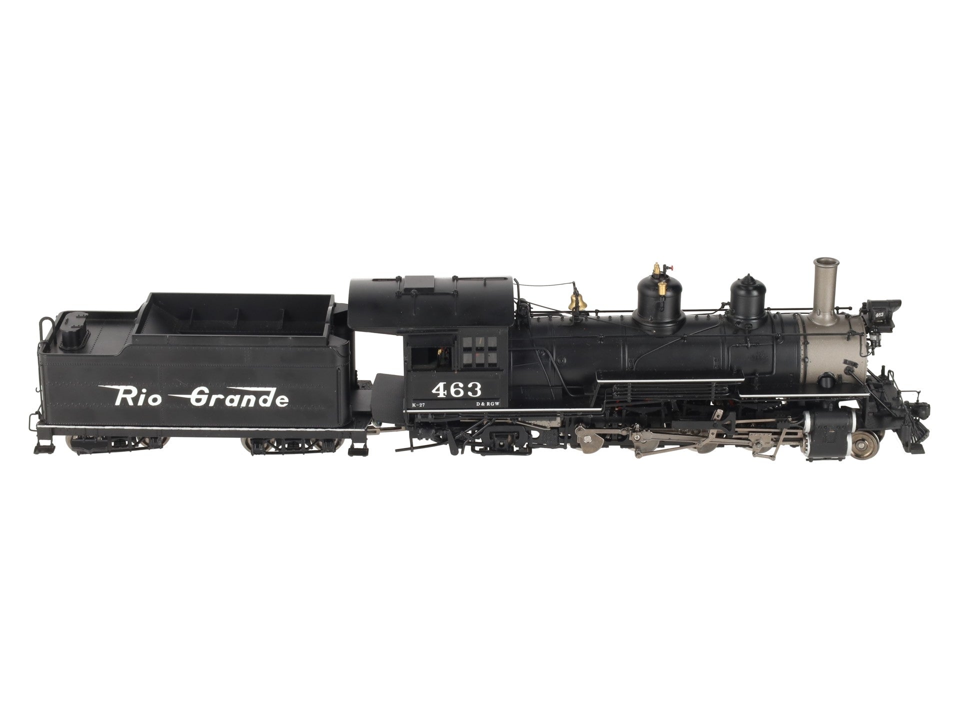 Mountain Model Imports DC1001-5 On30 D&RGW Die-Cast K-27 2-8-2 Steam Loco/Tender EX/Box