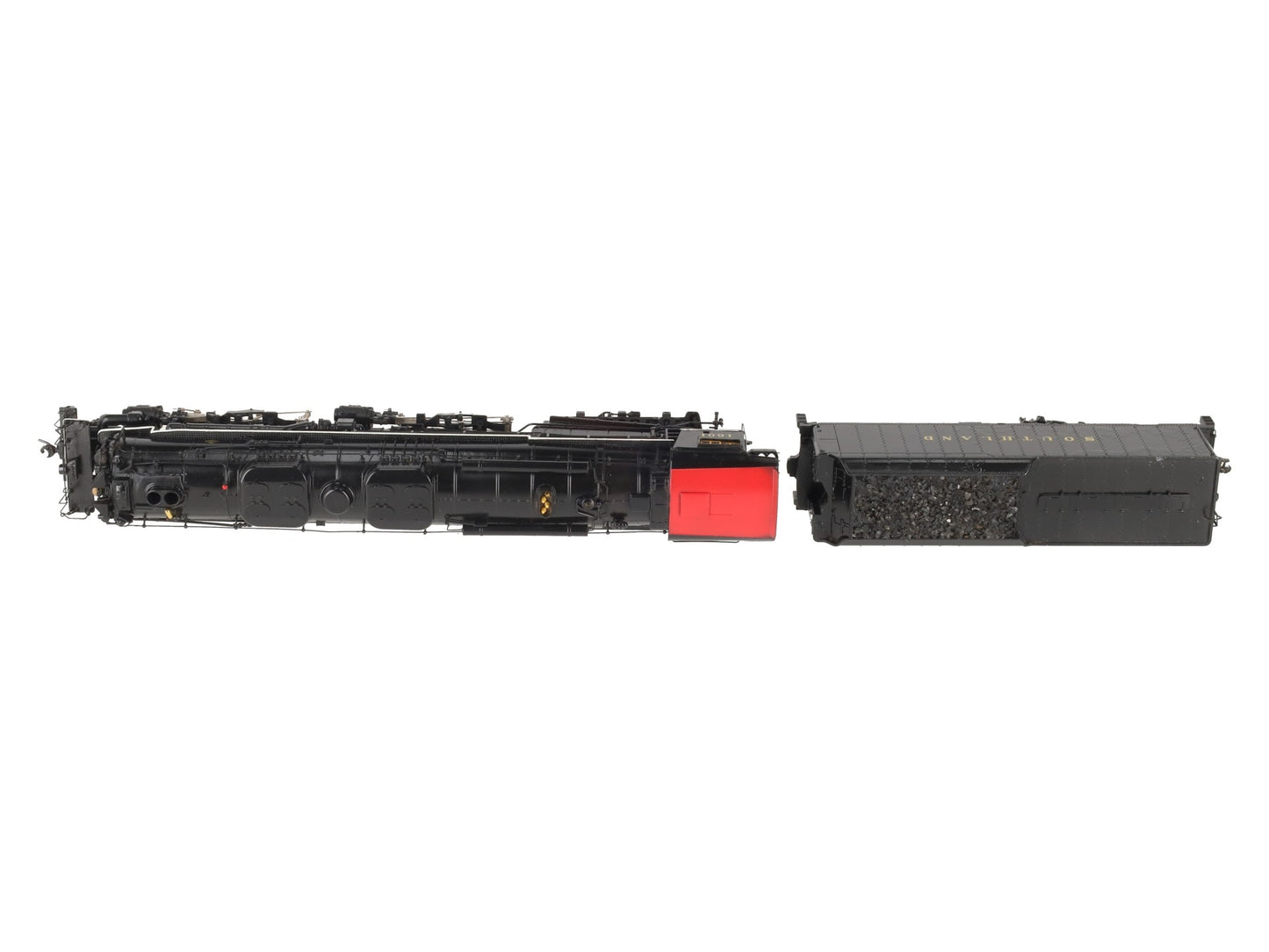 MTH 80-3249-1 HO C&O 2-6-6-6 Allegheny Steam Engine w/PS3 #1601 -Repainted/Box