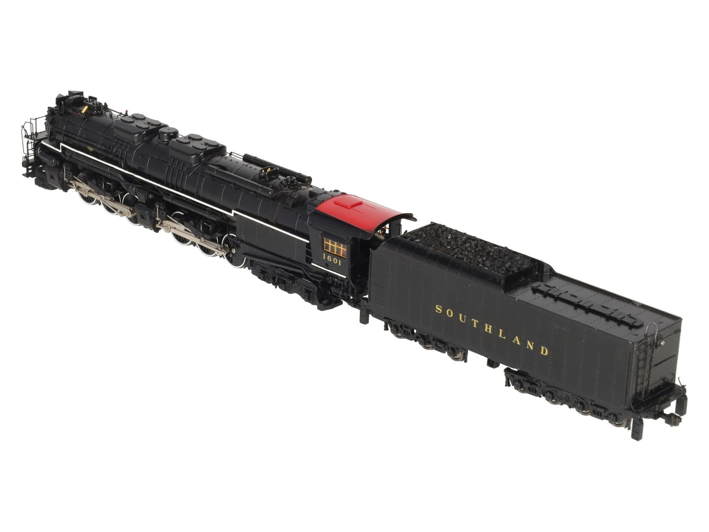 MTH 80-3249-1 HO C&O 2-6-6-6 Allegheny Steam Engine w/PS3 #1601 -Repainted/Box