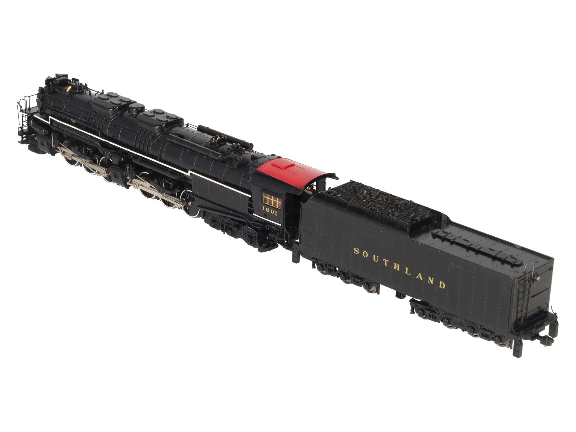 MTH 80-3249-1 HO C&O 2-6-6-6 Allegheny Steam Engine w/PS3 #1601 -Repainted/Box