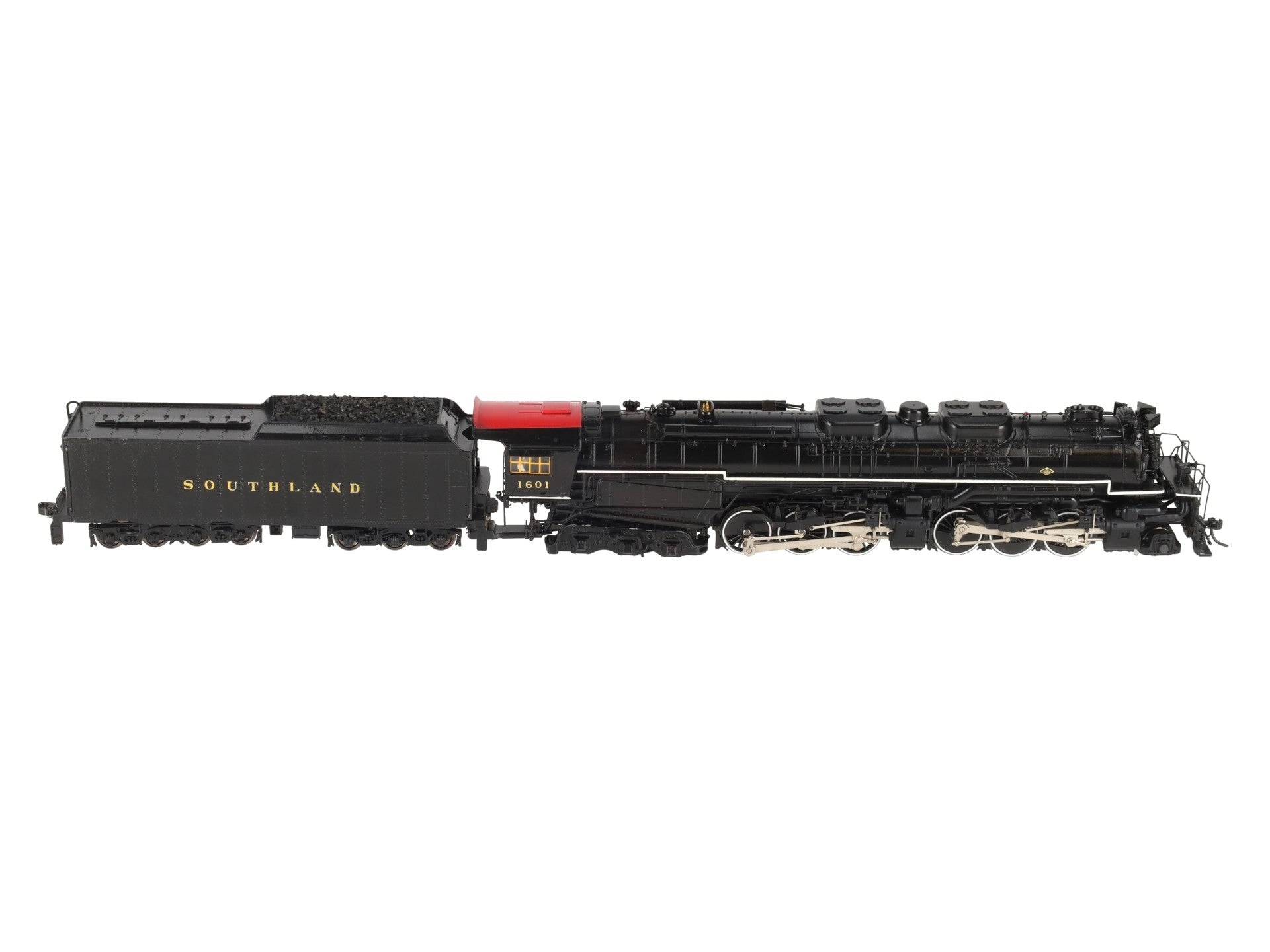 MTH 80-3249-1 HO C&O 2-6-6-6 Allegheny Steam Engine w/PS3 #1601 -Repainted/Box