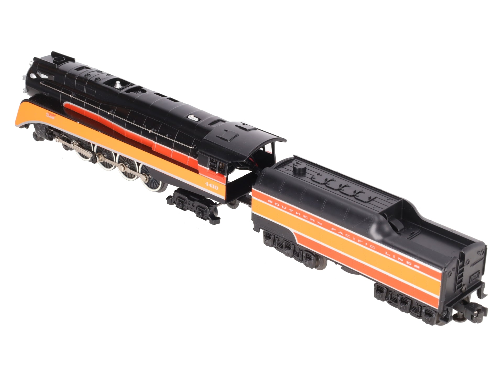 Lionel 6-18007 O Gauge SP Daylight 4-8-4 Steam Locomotive & Tender #4410 w/RS EX/Box