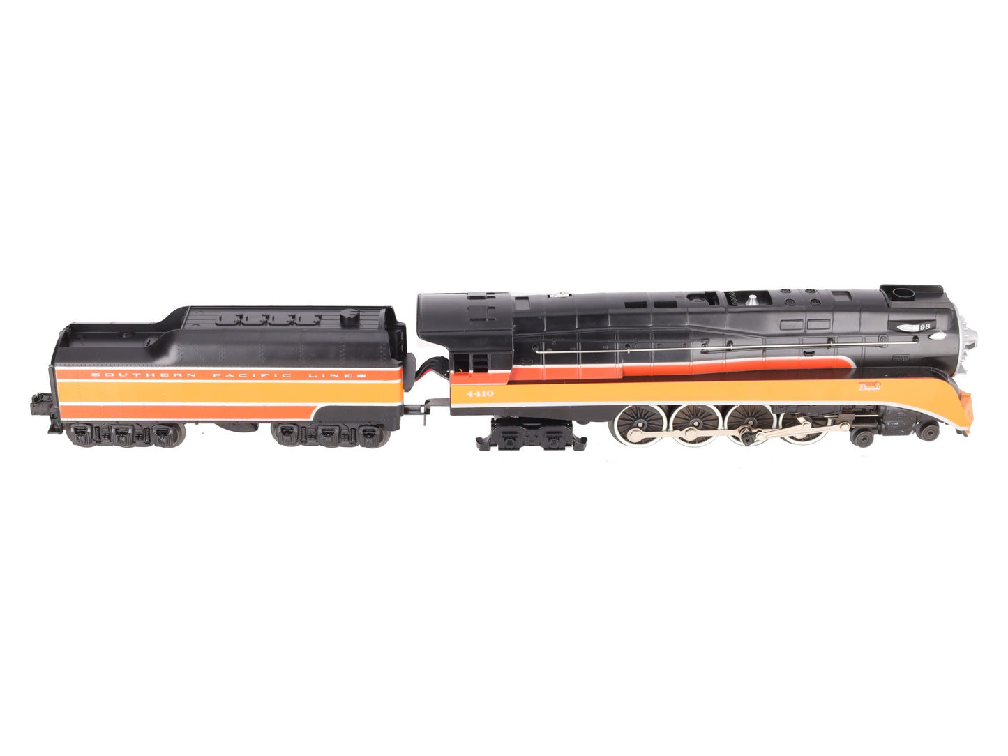 Lionel 6-18007 O Gauge SP Daylight 4-8-4 Steam Locomotive & Tender #4410 w/RS EX/Box
