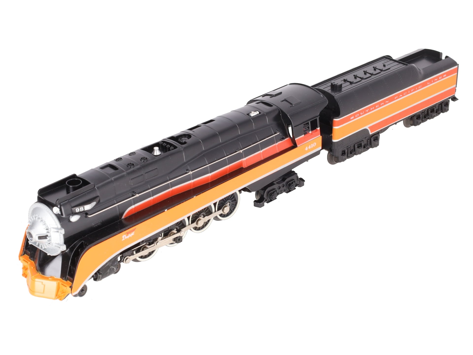 Lionel 6-18007 O Gauge SP Daylight 4-8-4 Steam Locomotive & Tender #4410 w/RS EX/Box