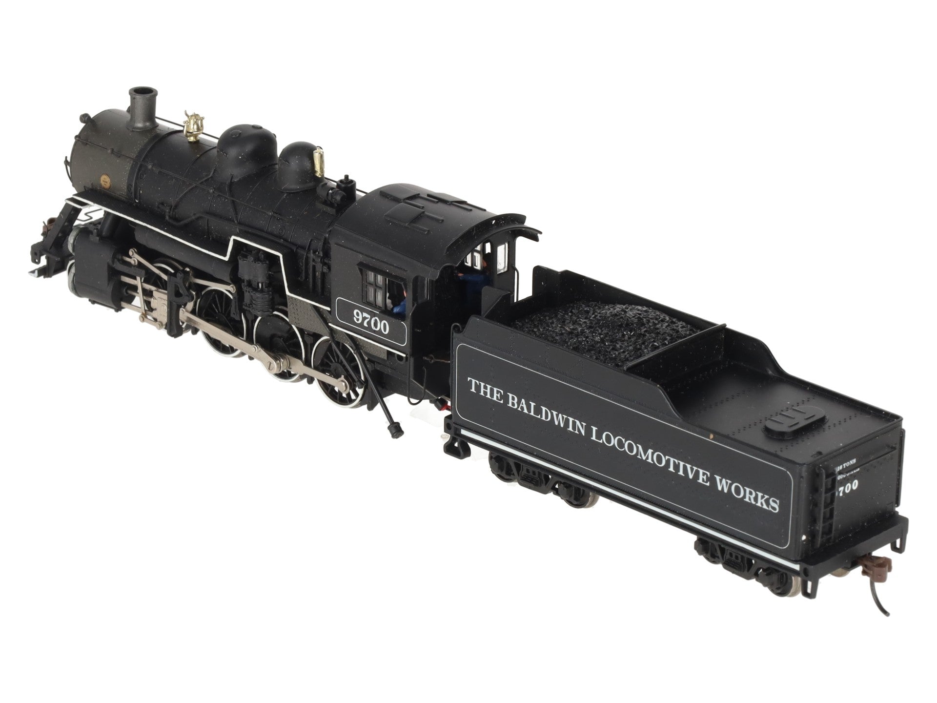 Bachmann 11417 HO The Baldwin 2-8-0 Consolidation Steam Locomotive #9700 VG
