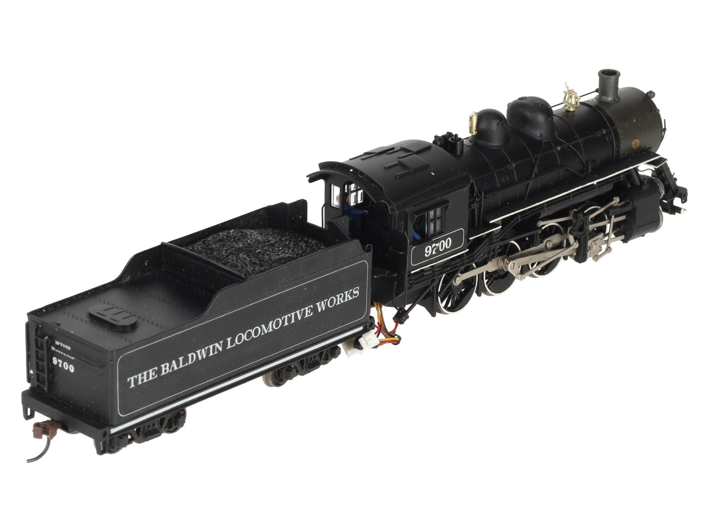 Bachmann 11417 HO The Baldwin 2-8-0 Consolidation Steam Locomotive #9700 VG