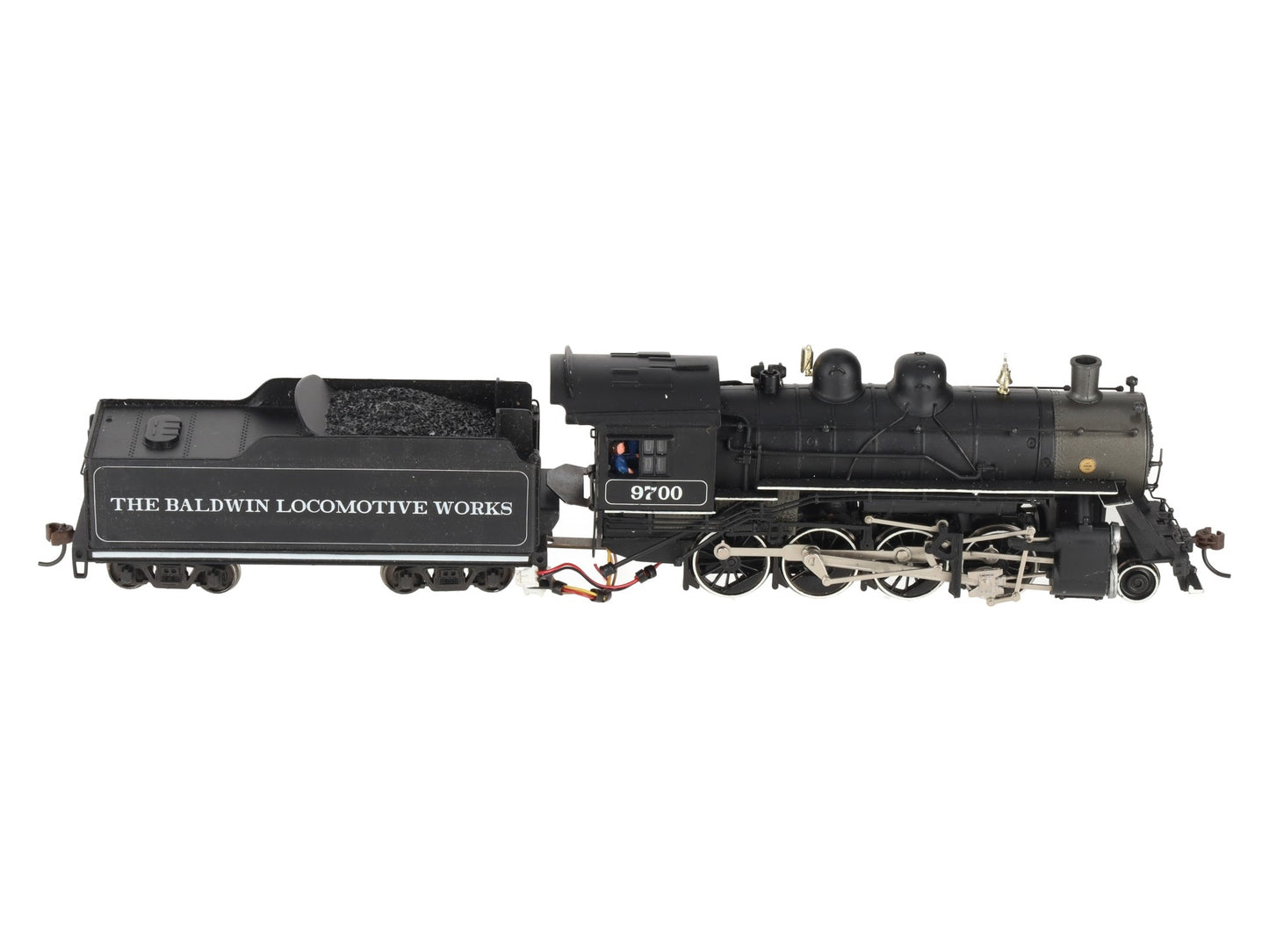 Bachmann 11417 HO The Baldwin 2-8-0 Consolidation Steam Locomotive #9700 VG