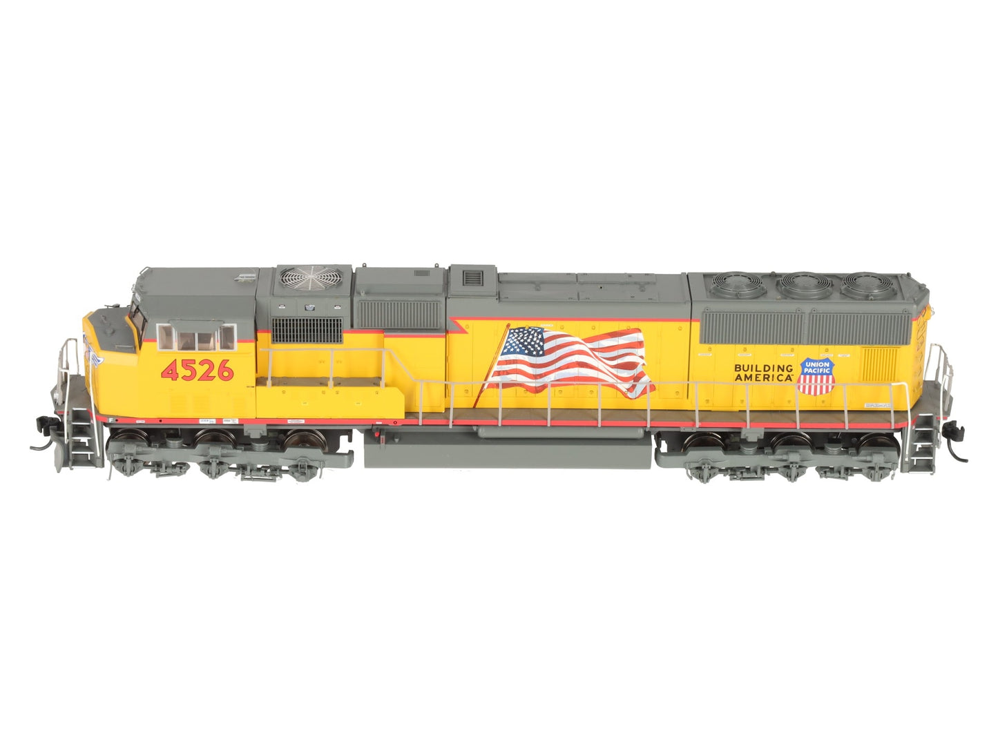 Athearn G6165 HO Union Pacific "Building America" SD-70M Diesel Locomotive #4526 VG