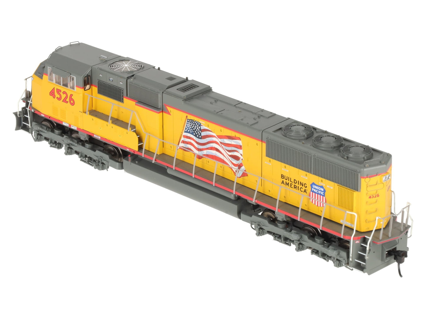 Athearn G6165 HO Union Pacific "Building America" SD-70M Diesel Locomotive #4526 VG
