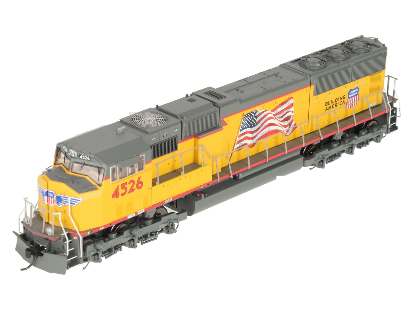 Athearn G6165 HO Union Pacific "Building America" SD-70M Diesel Locomotive #4526 VG