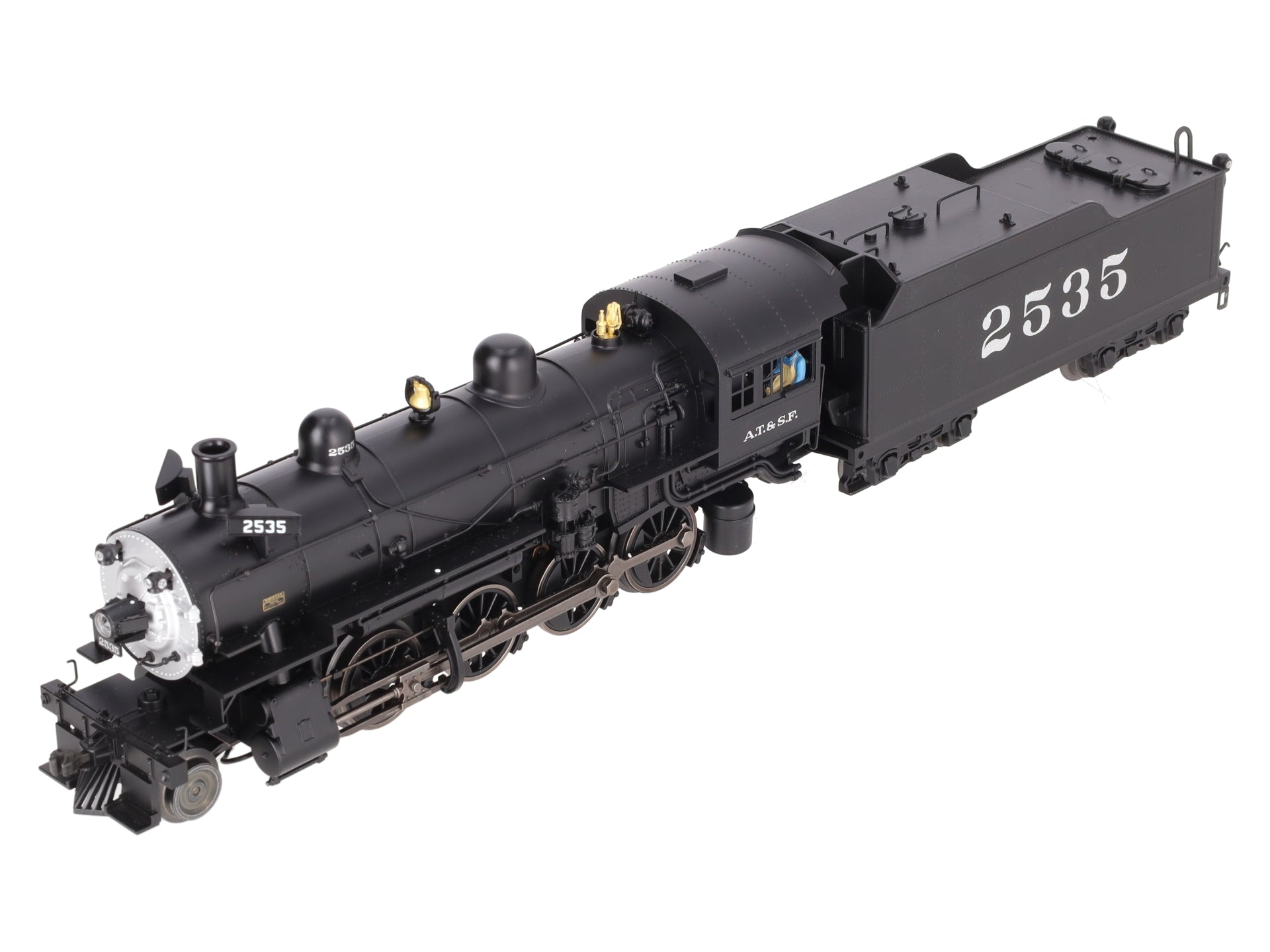 Lionel 2231080 O Scale Santa Fe BTO Legacy 2-8-0 Steam Locomotive #2535 EX/Box