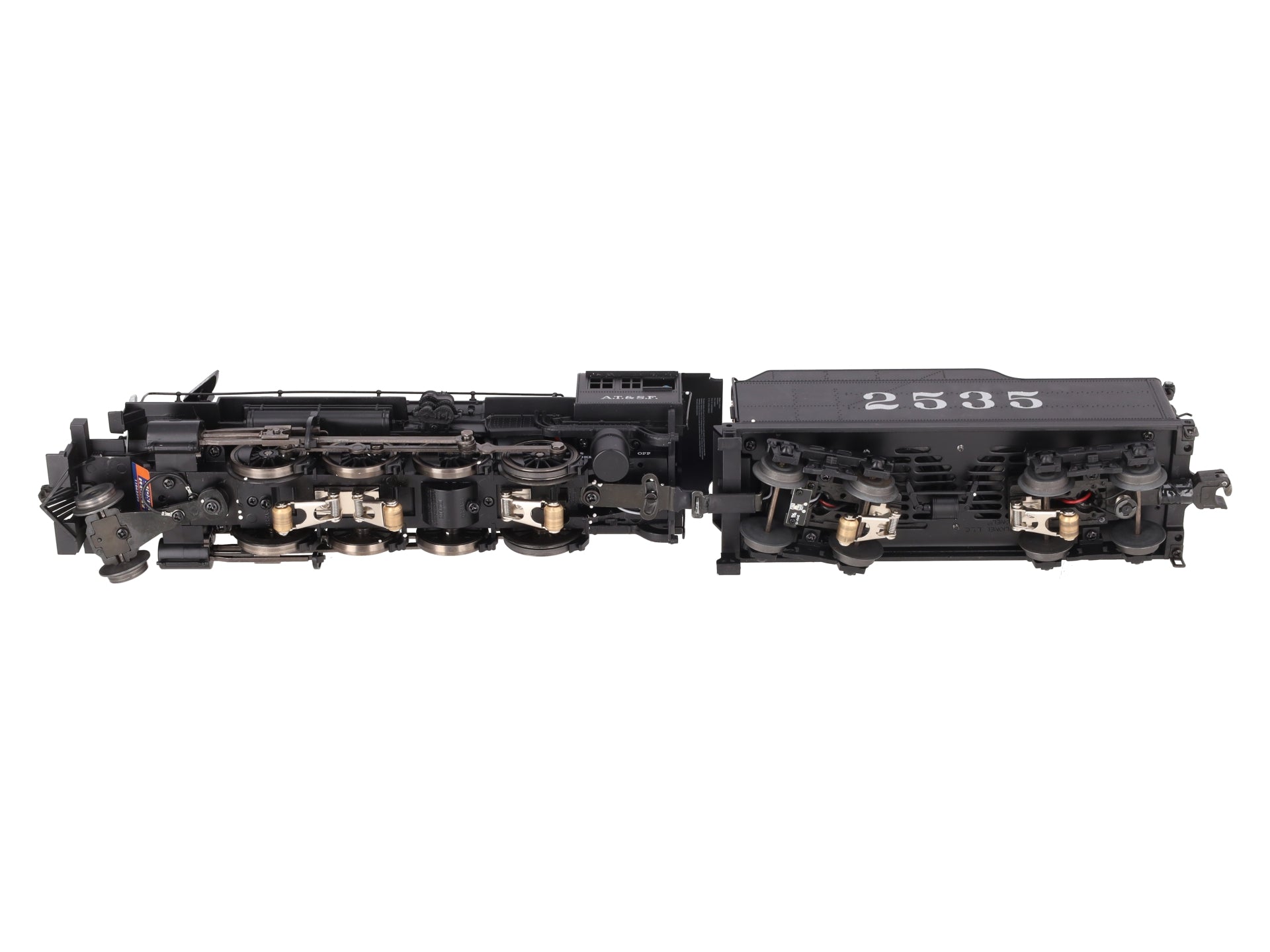 Lionel 2231080 O Scale Santa Fe BTO Legacy 2-8-0 Steam Locomotive #2535 EX/Box