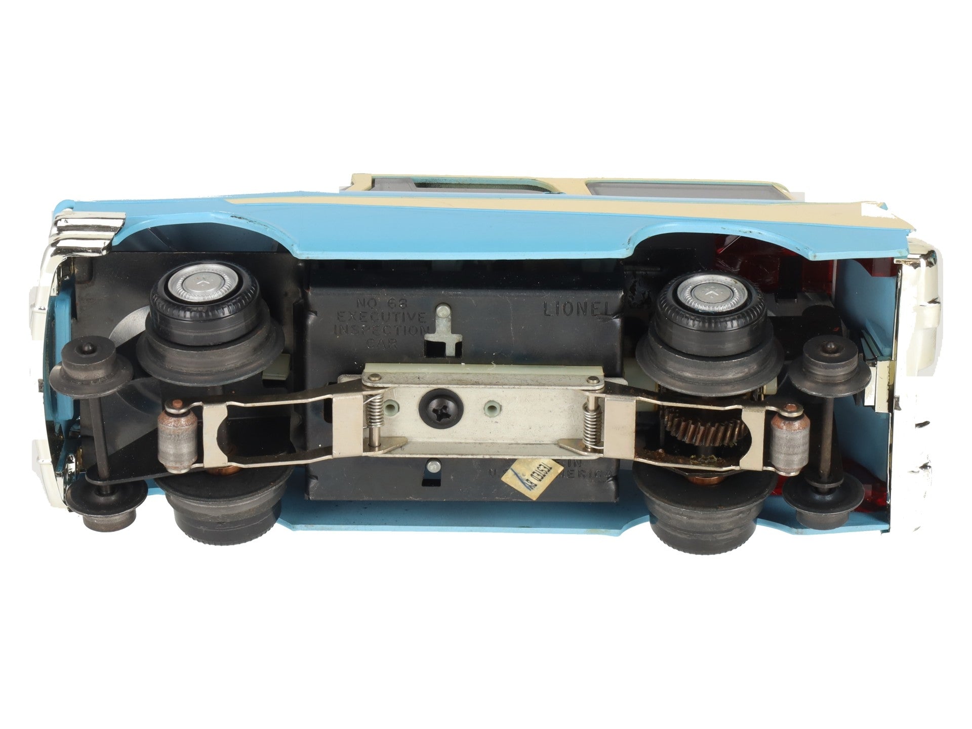 Lionel 6-18454 O Gauge Blue Executive Inspection Car EX/Box