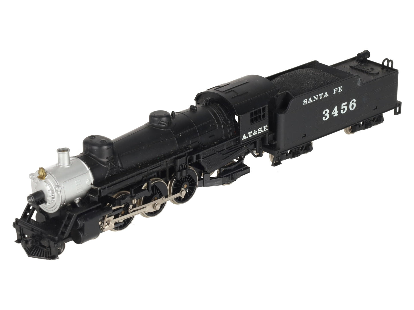 Mantua 3456 HO Scale SF 2-6-6-2 Steam Loco. & Tender EX
