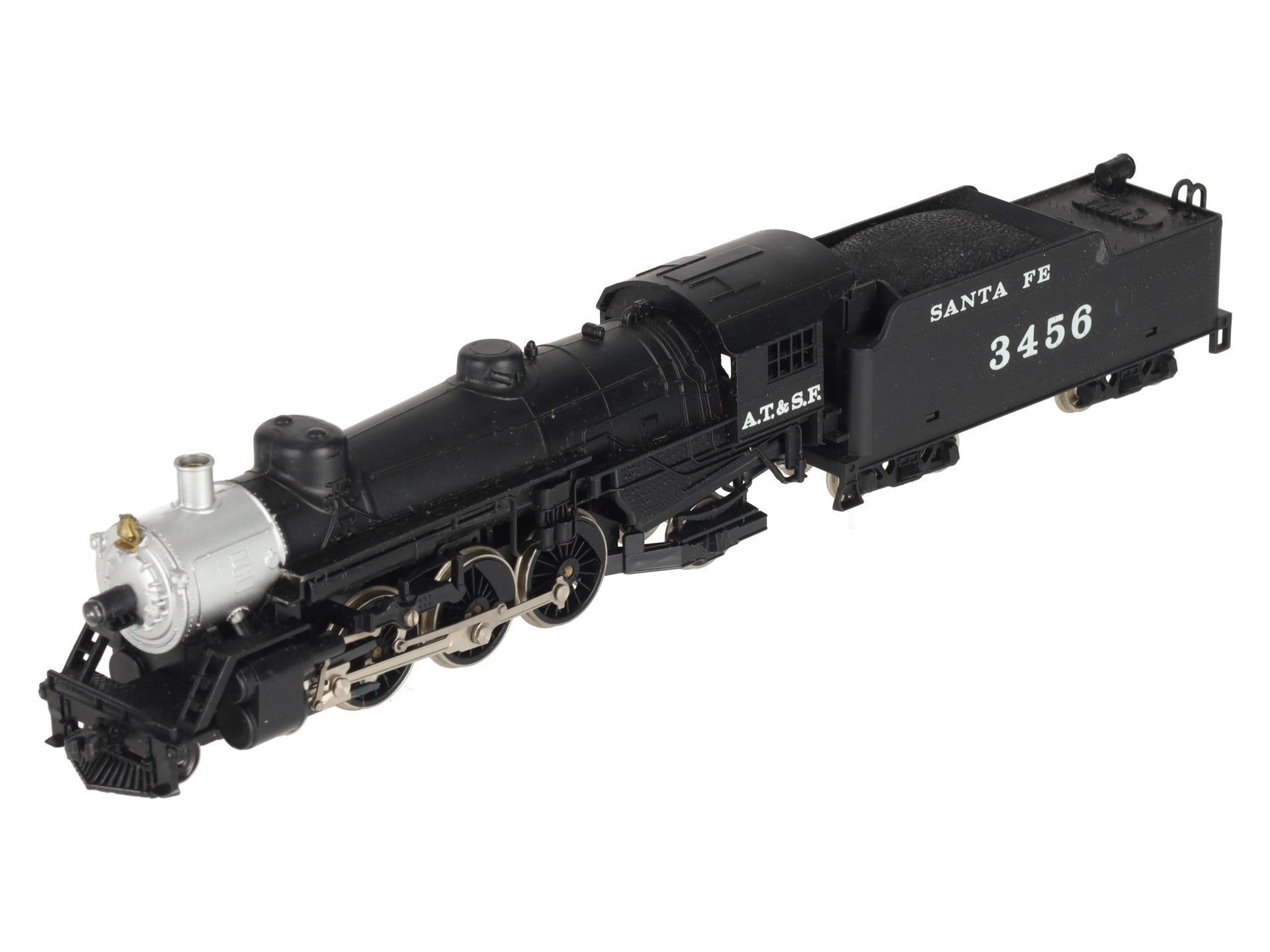 Mantua 3456 HO Scale SF 2-6-6-2 Steam Loco. & Tender EX