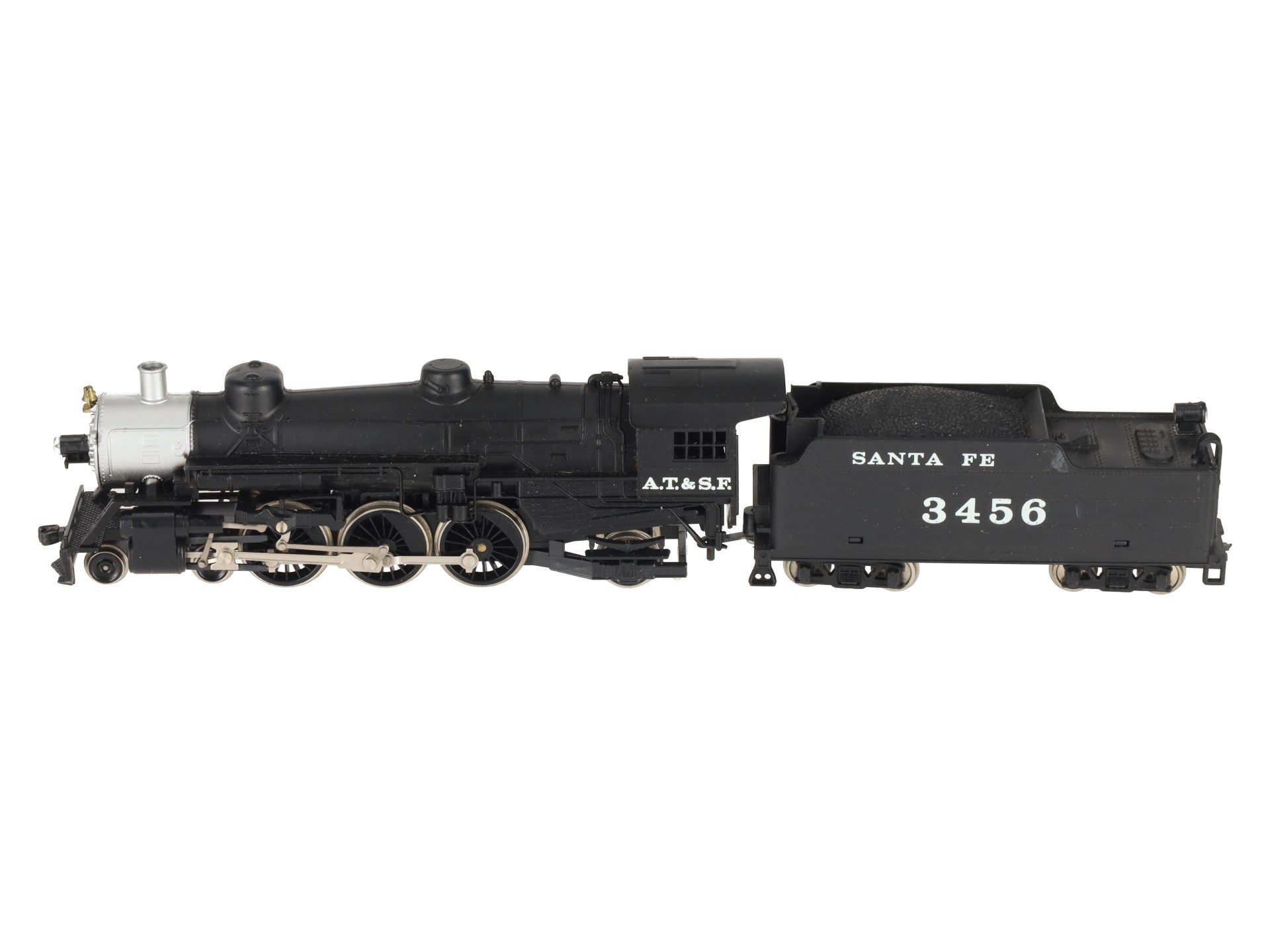 Mantua 3456 HO Scale SF 2-6-6-2 Steam Loco. & Tender EX