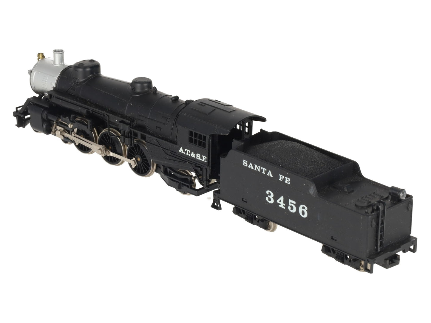 Mantua 3456 HO Scale SF 2-6-6-2 Steam Loco. & Tender EX