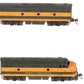 Hallmark Models N Scale BRASS Great Northern EMD F9 A/B Locomotive (Set of 2) EX/Box