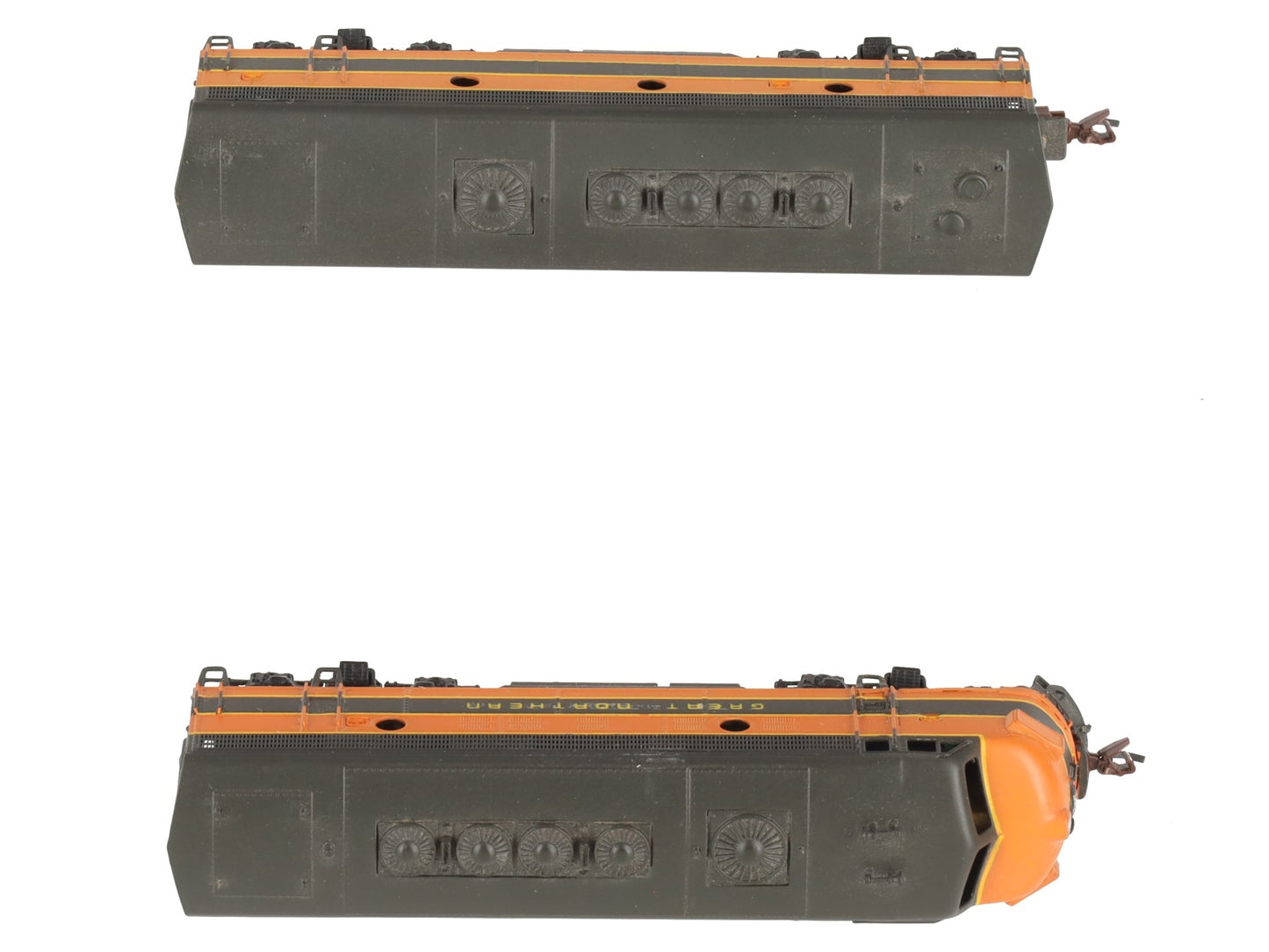 Hallmark Models N Scale BRASS Great Northern EMD F9 A/B Locomotive (Set of 2) EX/Box