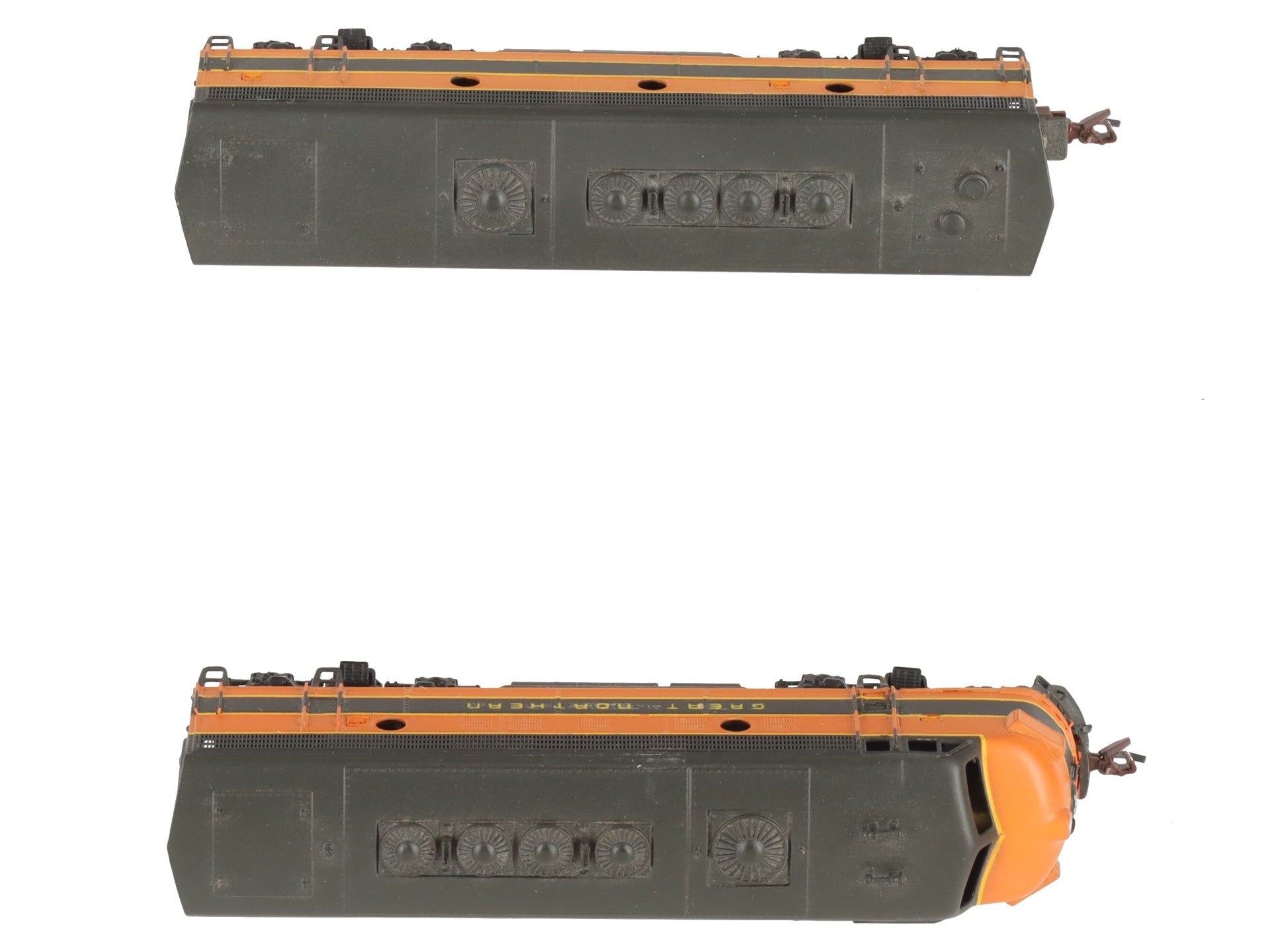 Hallmark Models N Scale BRASS Great Northern EMD F9 A/B Locomotive (Set of 2) EX/Box