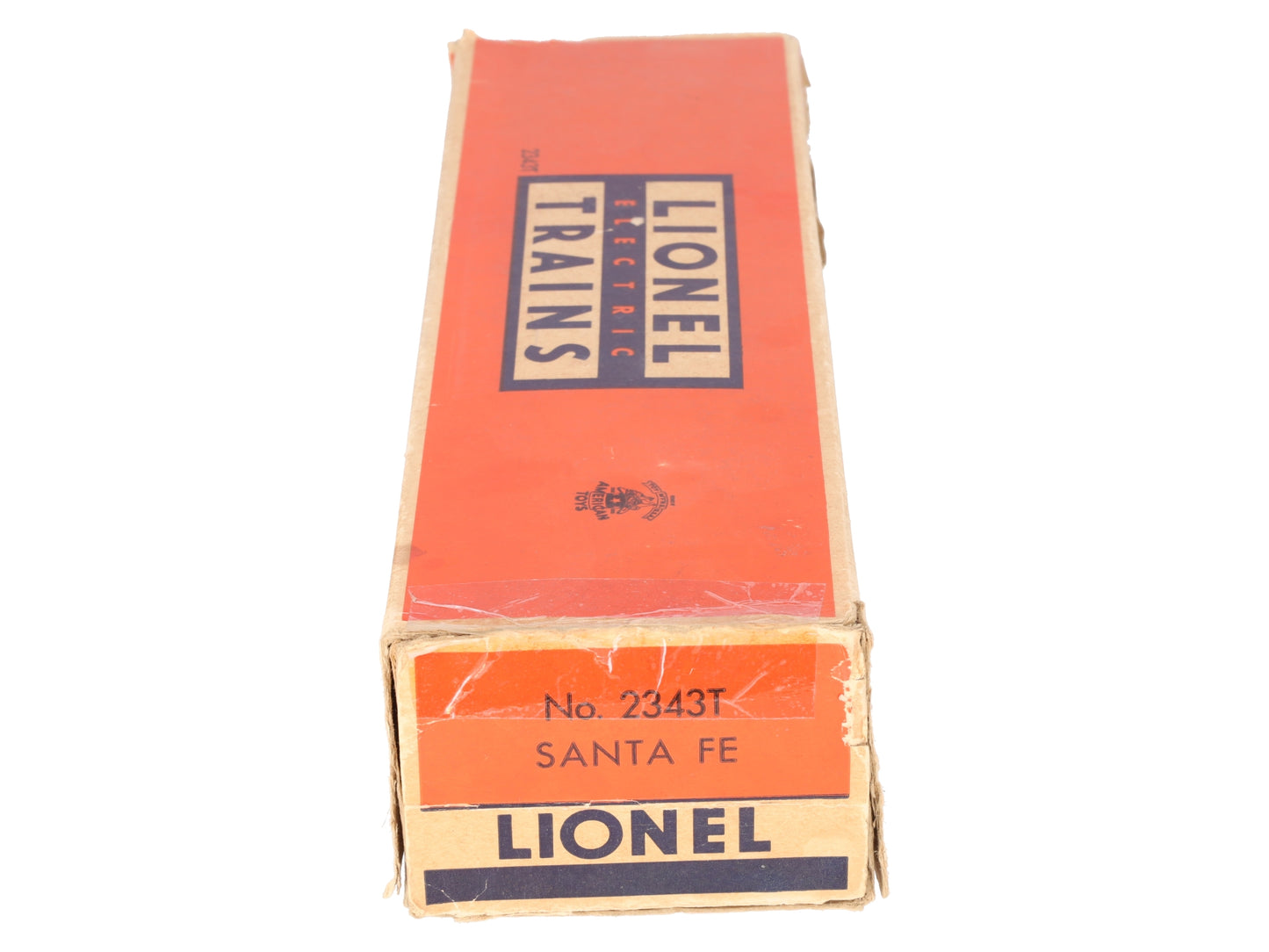 Lionel 2343T Vintage O Santa Fe F3 A Non-Powered Dummy Diesel Locomotive/Box