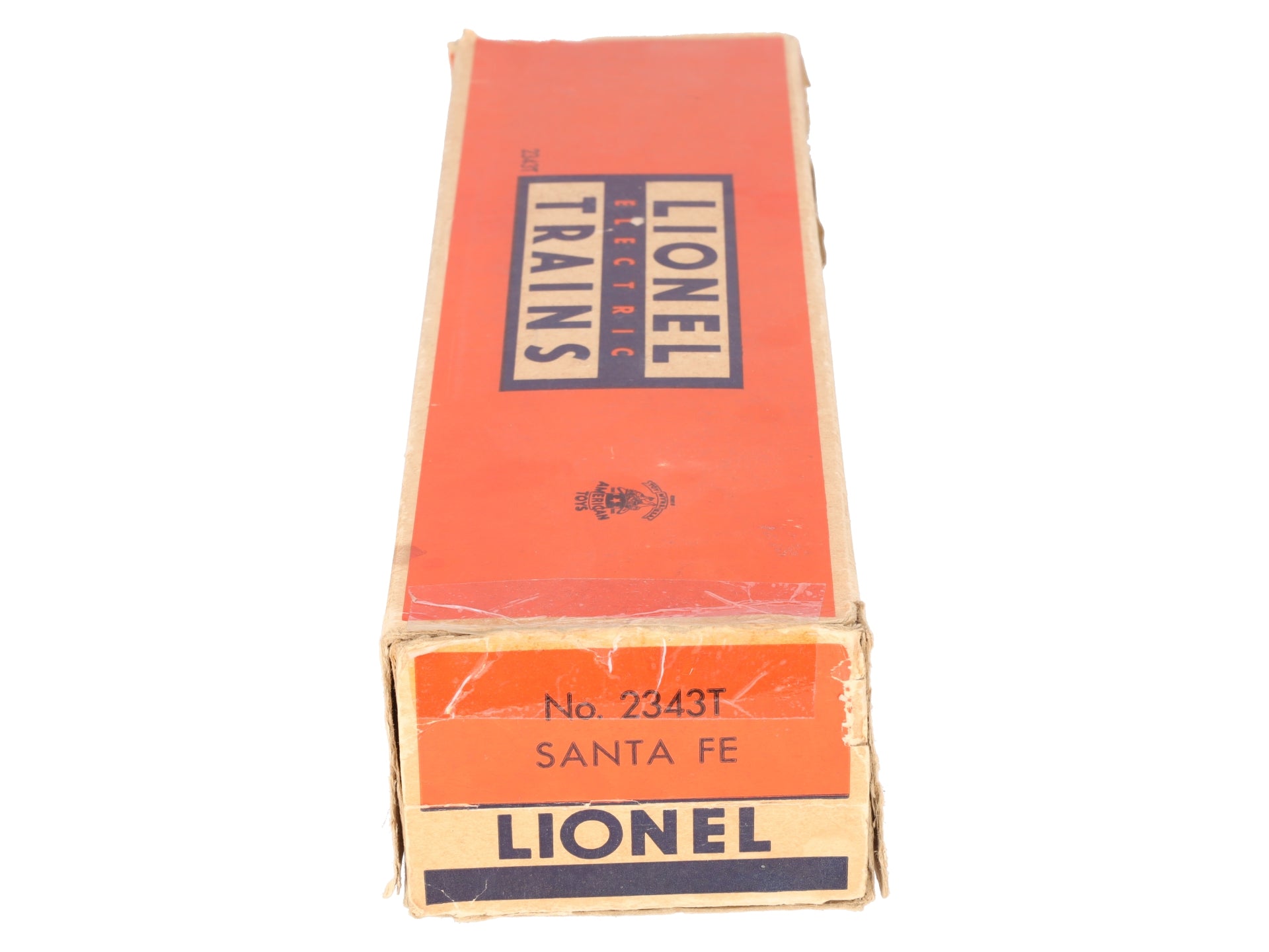 Lionel 2343T Vintage O Santa Fe F3 A Non-Powered Dummy Diesel Locomotive/Box