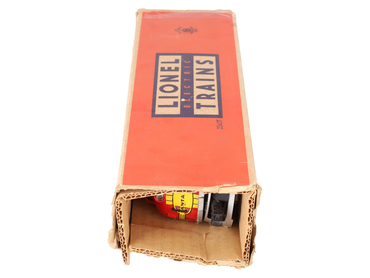 Lionel 2343T Vintage O Santa Fe F3 A Non-Powered Dummy Diesel Locomotive/Box