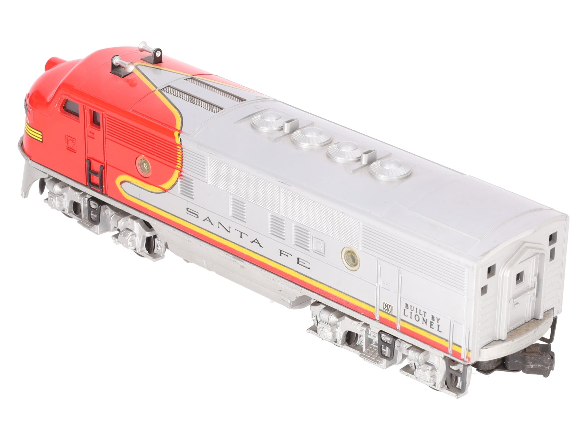 Lionel 2343T Vintage O Santa Fe F3 A Non-Powered Dummy Diesel Locomotive/Box