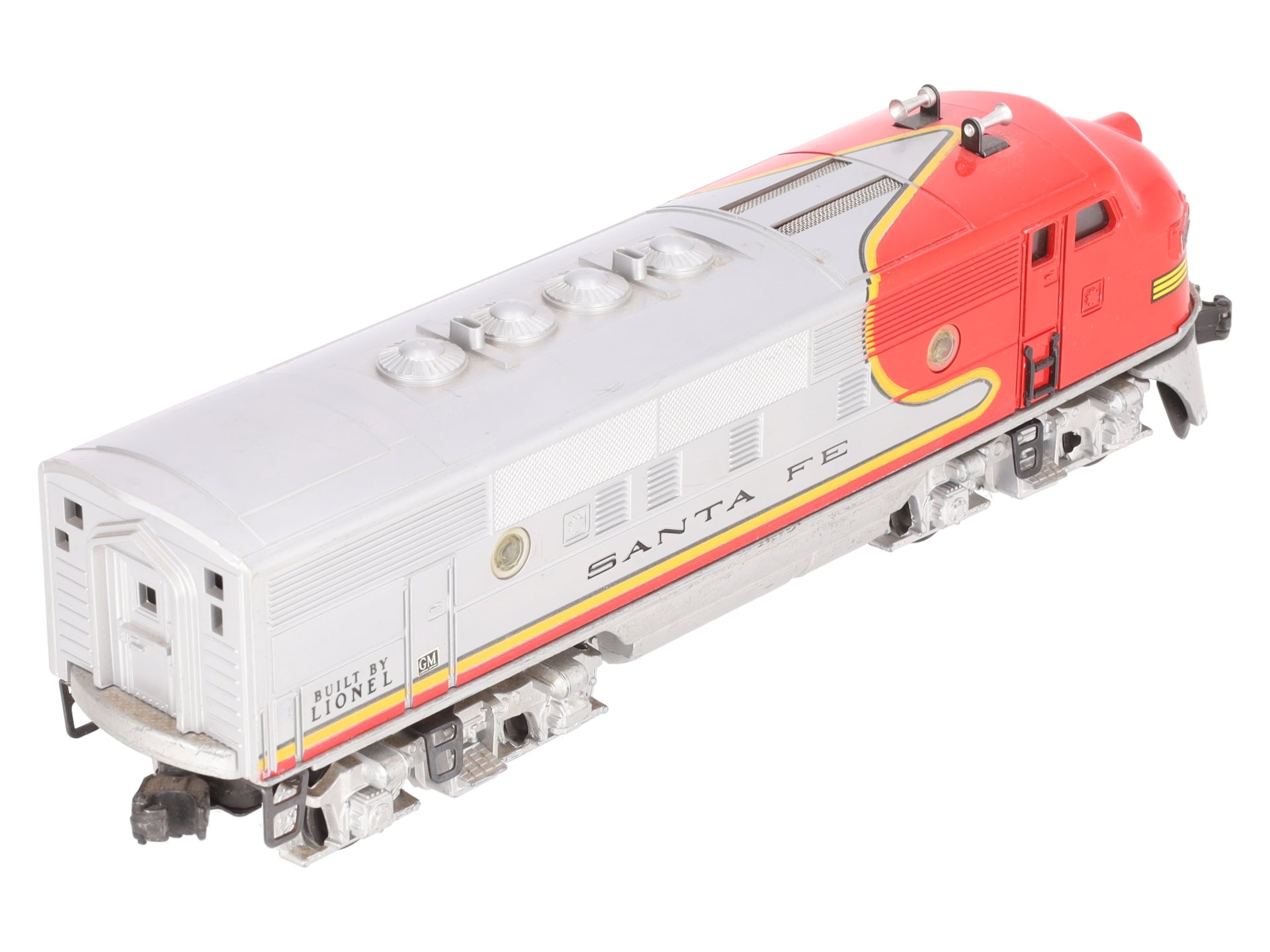 Lionel 2343T Vintage O Santa Fe F3 A Non-Powered Dummy Diesel Locomotive/Box