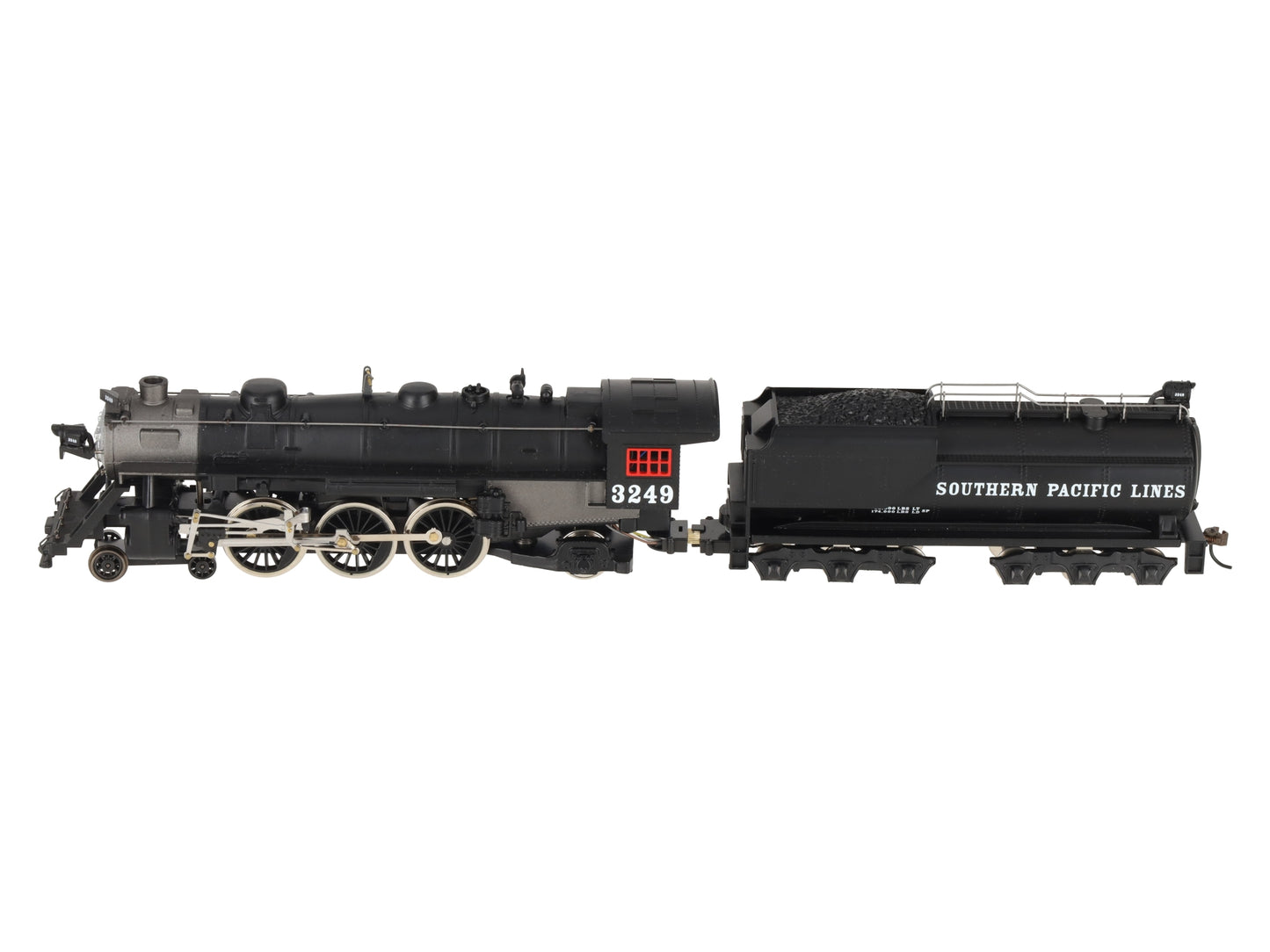 Mantua 340003 HO Scale Southern Pacific 4-6-2 Locomotive w/ Vandy Tender VG/Box