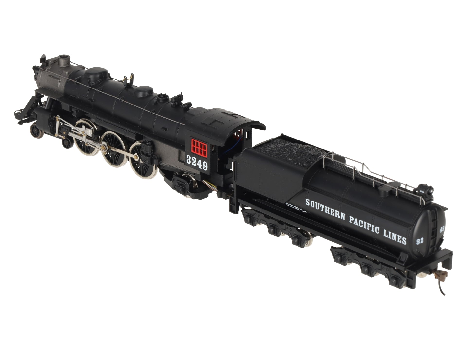 Mantua 340003 HO Scale Southern Pacific 4-6-2 Locomotive w/ Vandy Tender VG/Box