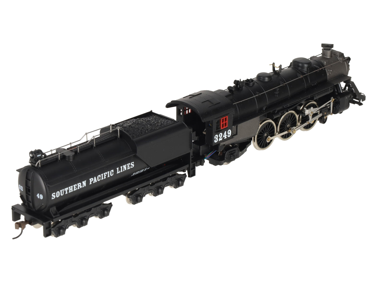 Mantua 340003 HO Scale Southern Pacific 4-6-2 Locomotive w/ Vandy Tender VG/Box