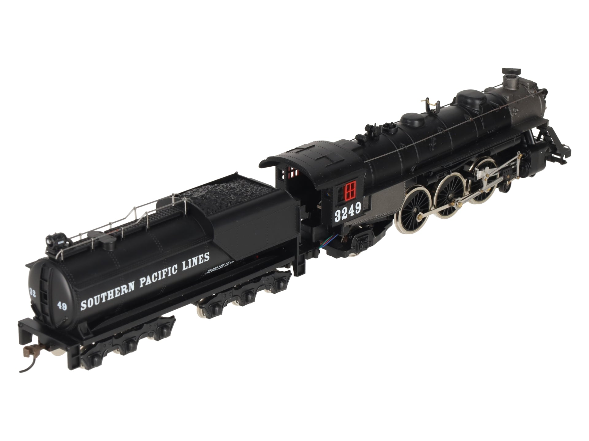 Mantua 340003 HO Scale Southern Pacific 4-6-2 Locomotive w/ Vandy Tender VG/Box