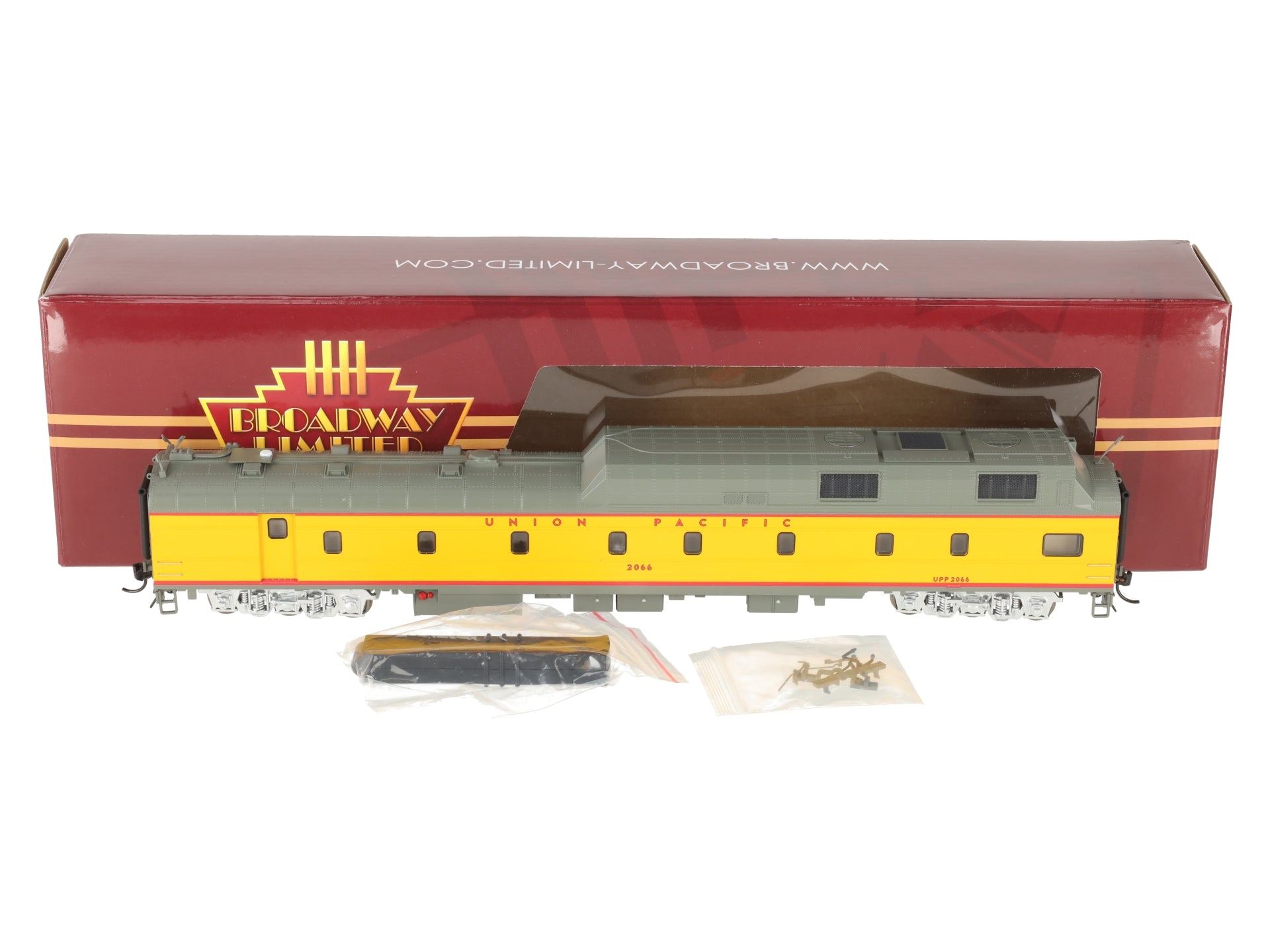 Broadway Limited 9122 HO Union Pacific Power Car w/ Roof Antenna & Sound #2066 NIB