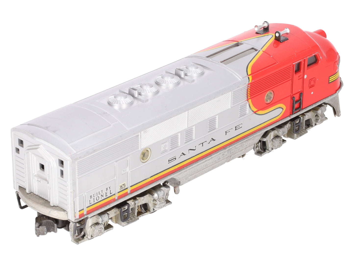 Lionel 2343P Vintage O Santa Fe F3 Powered A Unit Diesel Locomotive VG