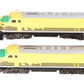 Lionel 6-8464 & 6-8465 O Gauge Rio Grande F3 AA Powered Diesel Locomotive Set EX