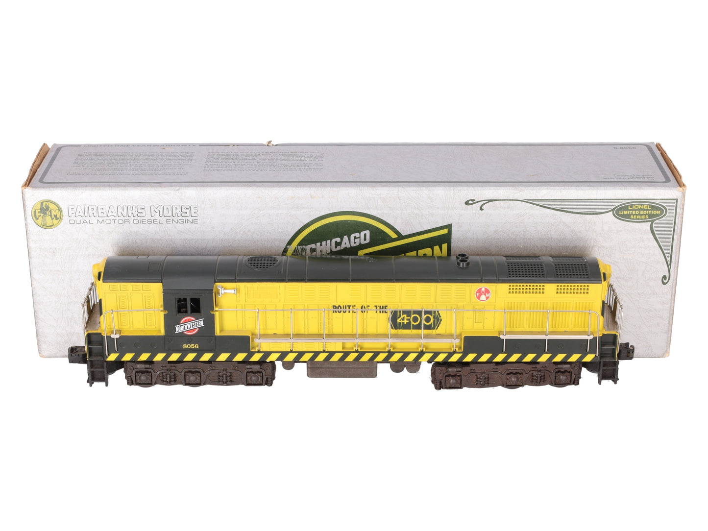 Lionel 6-8056 O Gauge Chicago & Northwestern FM Diesel Locomotive #8056 VG/Box