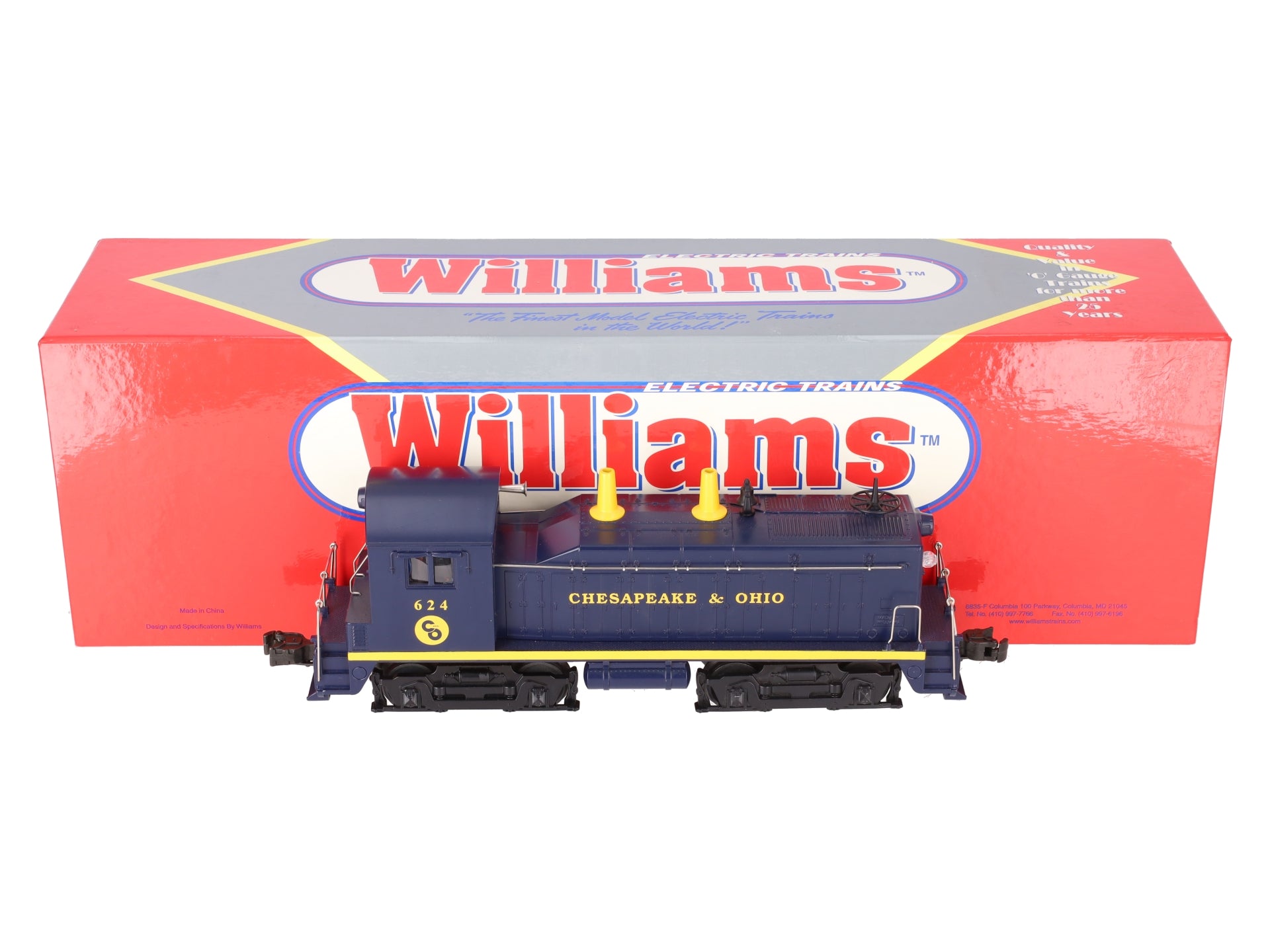 Williams NW-202 C&O Diesel Locomotive #624 EX/Box