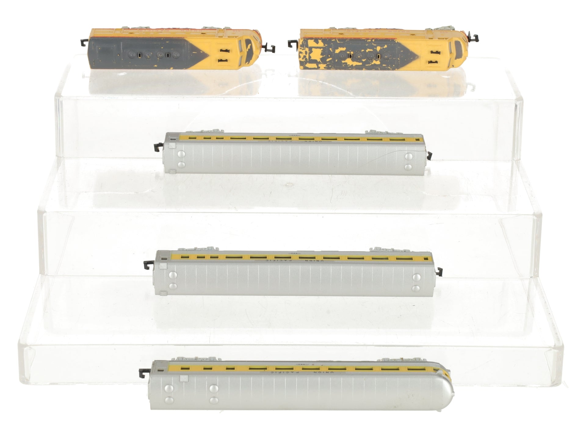 Aurora 4804 N Scale Transcontinental Express Union Pacific Set (Set of 5) VG/Box