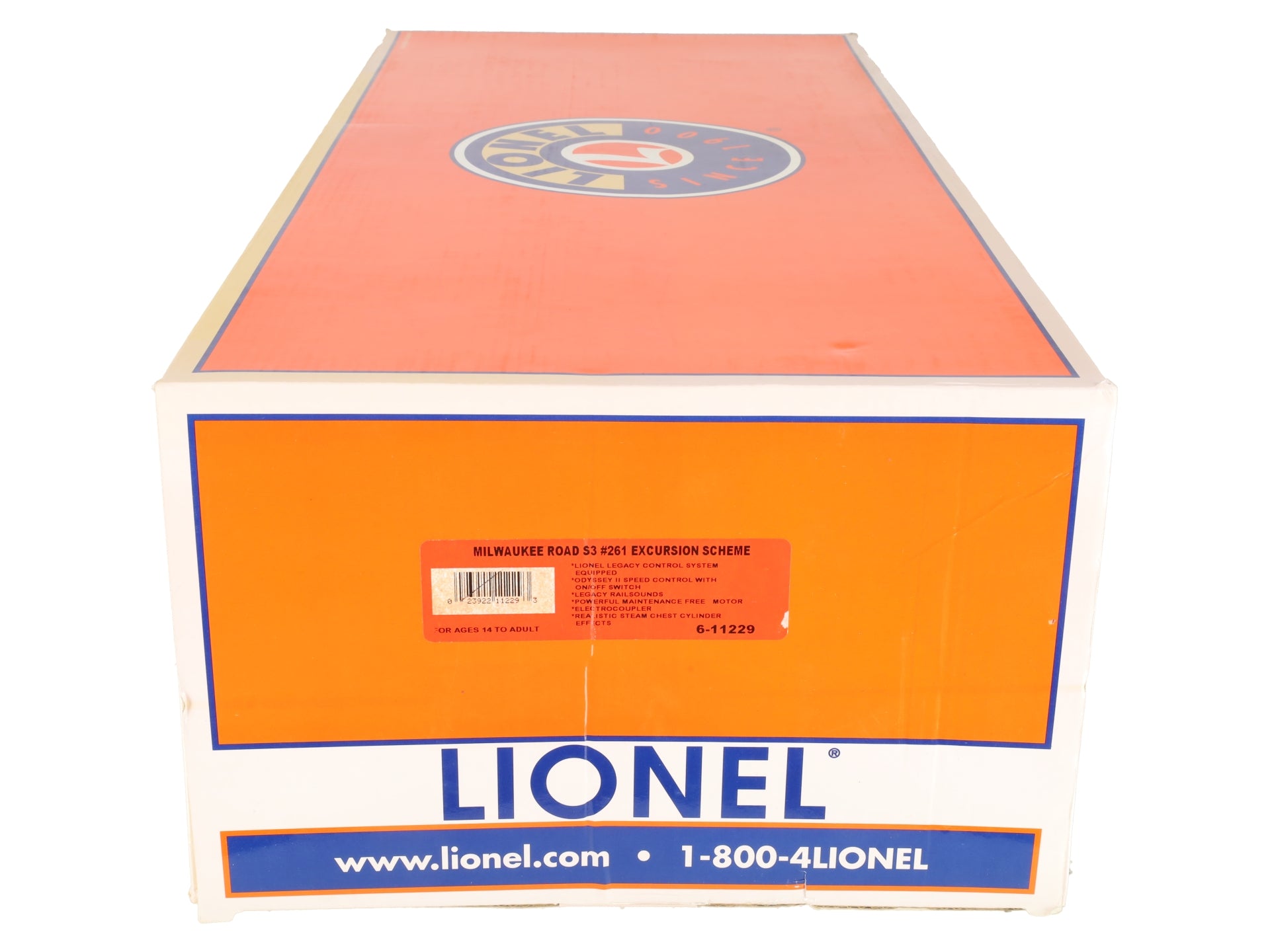 Lionel 6-11229 O Gauge Milwaukee Road S-3 Northern 4-8-4 Steam Locomotive #261 EX/Box