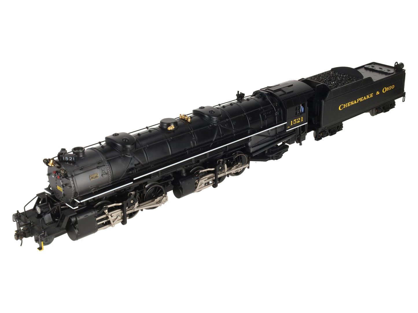 Lionel 6-28075 O Gauge C&O 2-6-6-2 Mallet Steam Locomotive & Tender #1521 EX/Box