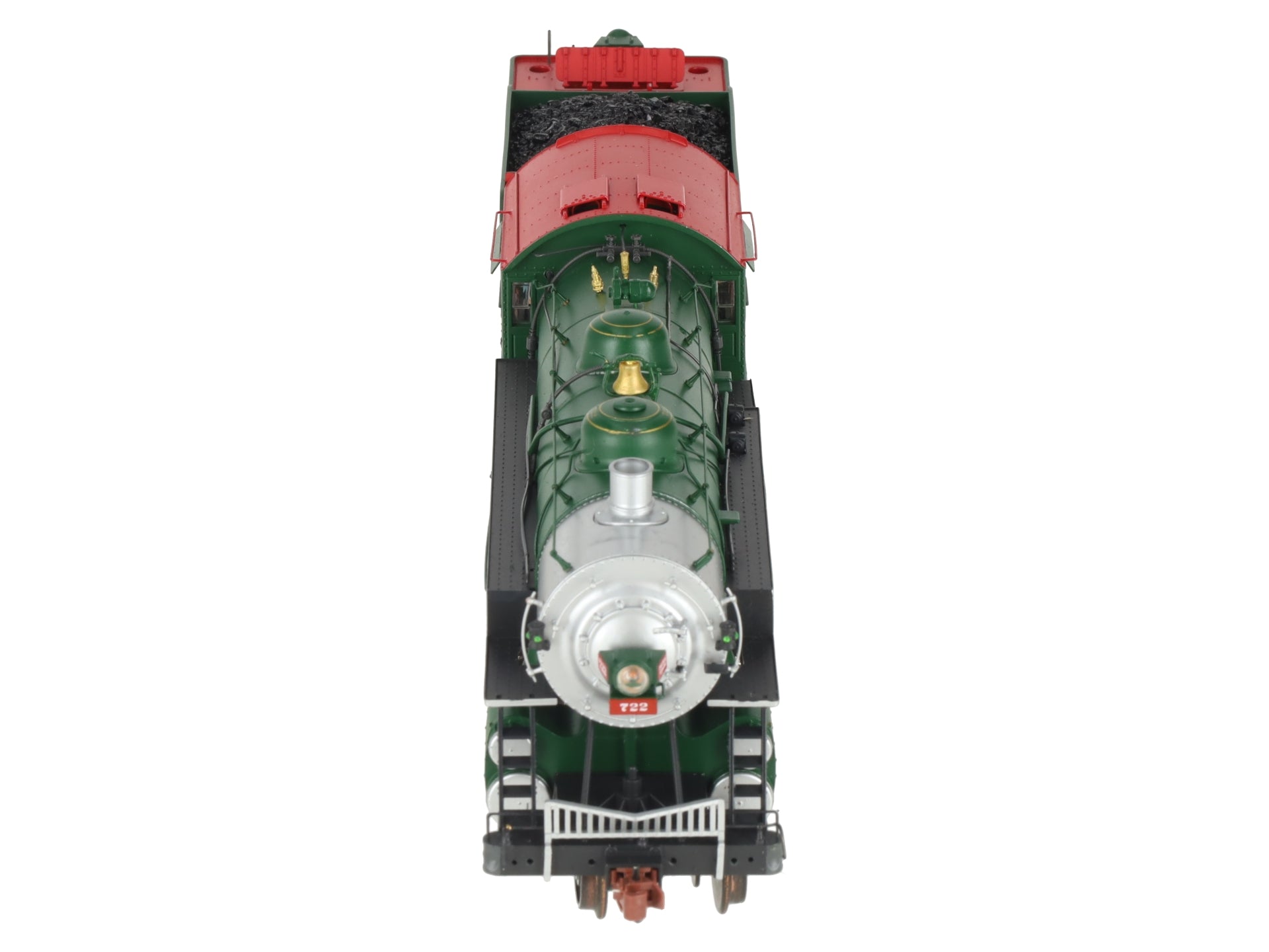 S-Helper 01064 S Gauge Southern 2-8-0 Steam Locomotive #722 AC/DC LM Sound VG/Box