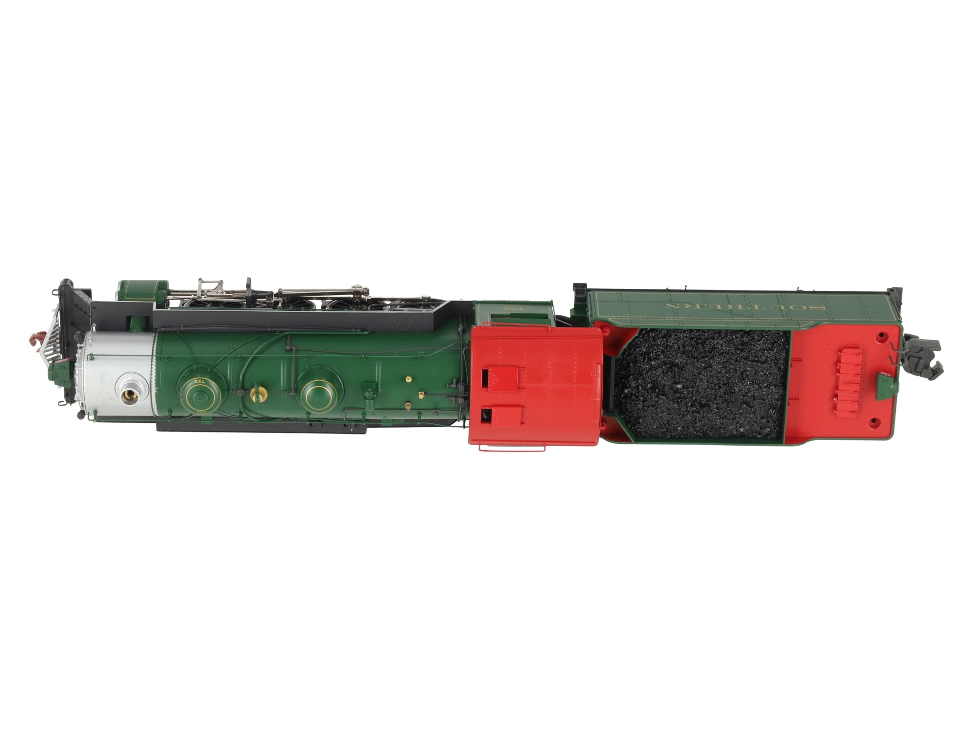 S-Helper 01064 S Gauge Southern 2-8-0 Steam Locomotive #722 AC/DC LM Sound VG/Box