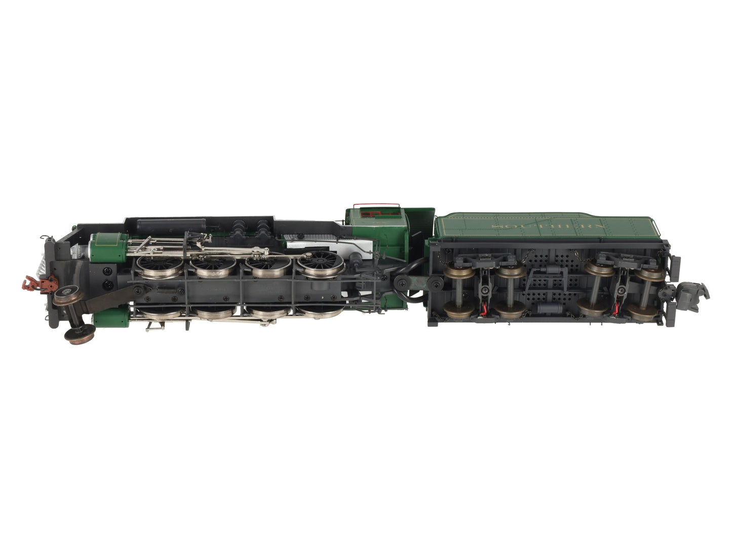 S-Helper 01064 S Gauge Southern 2-8-0 Steam Locomotive #722 AC/DC LM Sound VG/Box