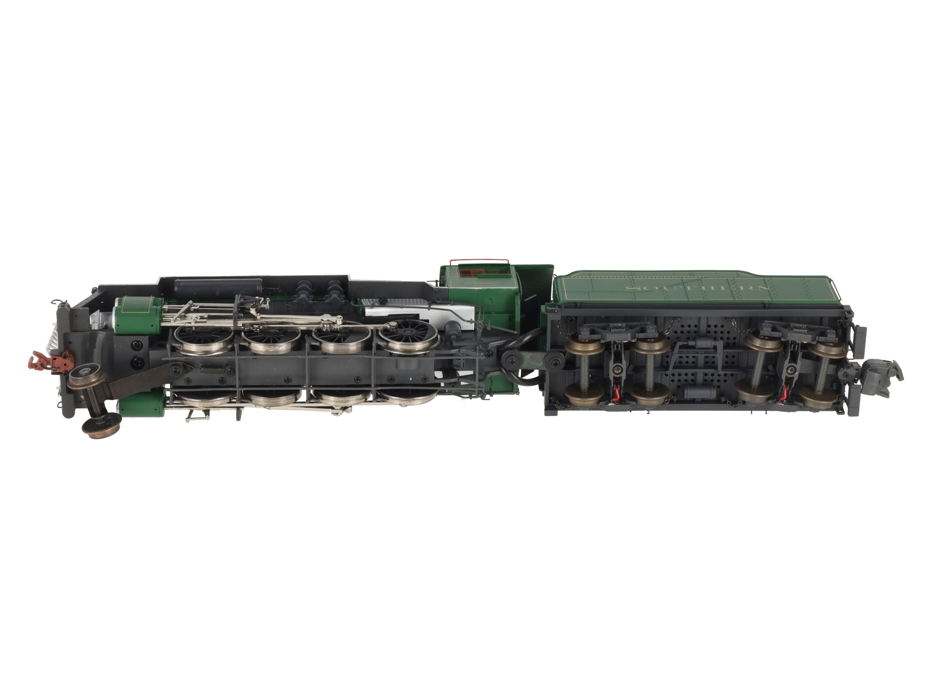S-Helper 01064 S Gauge Southern 2-8-0 Steam Locomotive #722 AC/DC LM Sound VG/Box