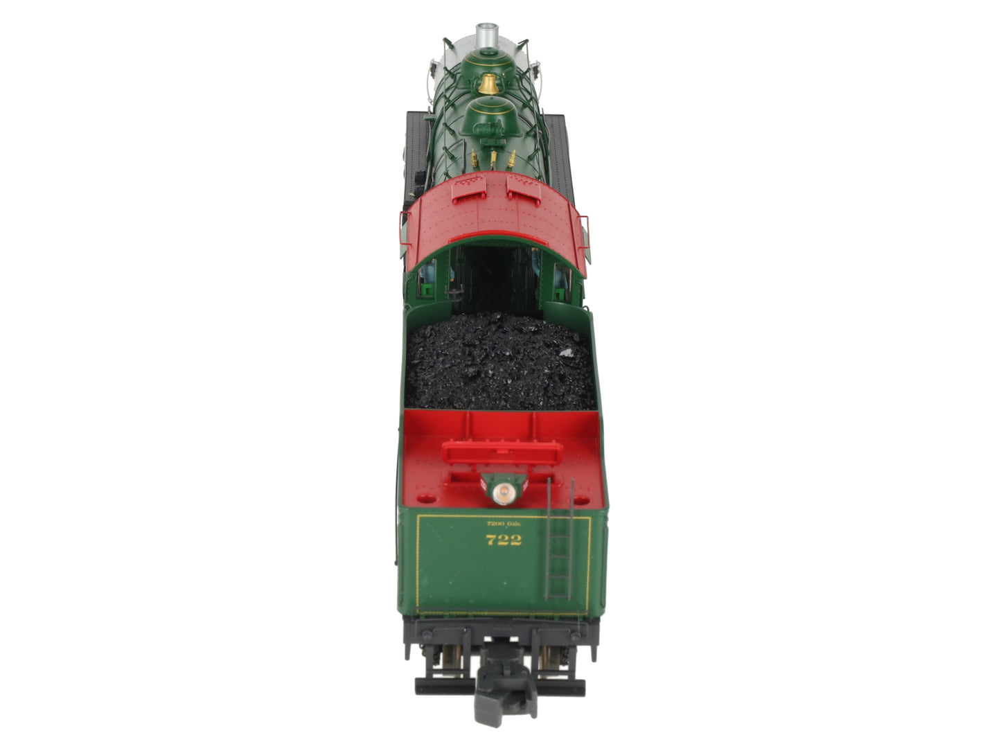 S-Helper 01064 S Gauge Southern 2-8-0 Steam Locomotive #722 AC/DC LM Sound VG/Box