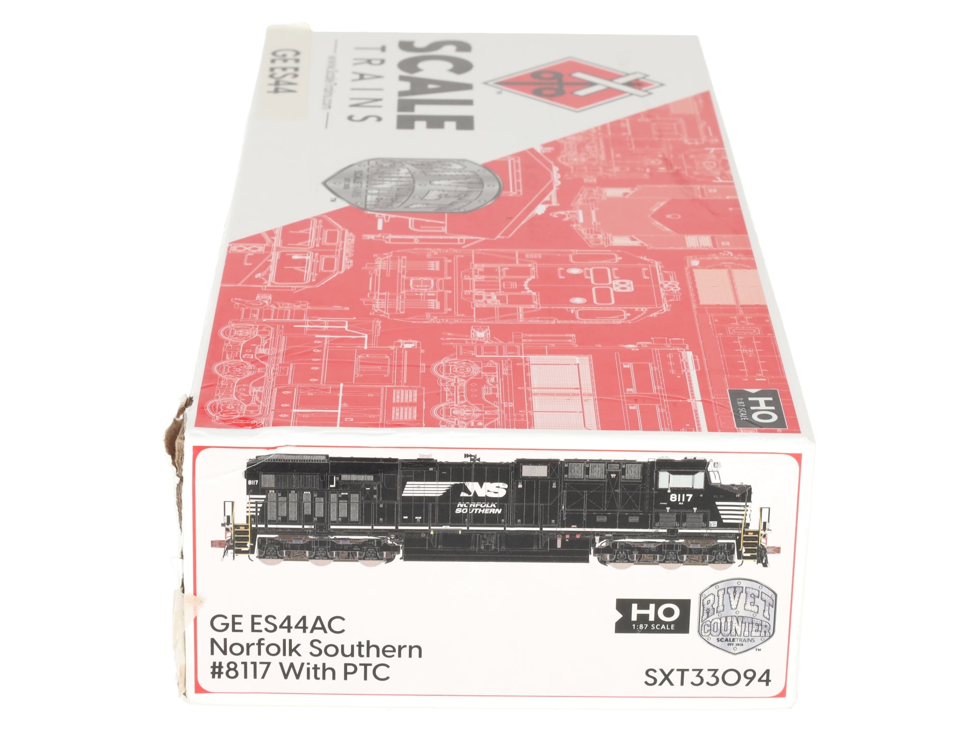 Scale Trains SXT33094 HO Norfolk Southern GE ES44AC Diesel #8117 LN/Box